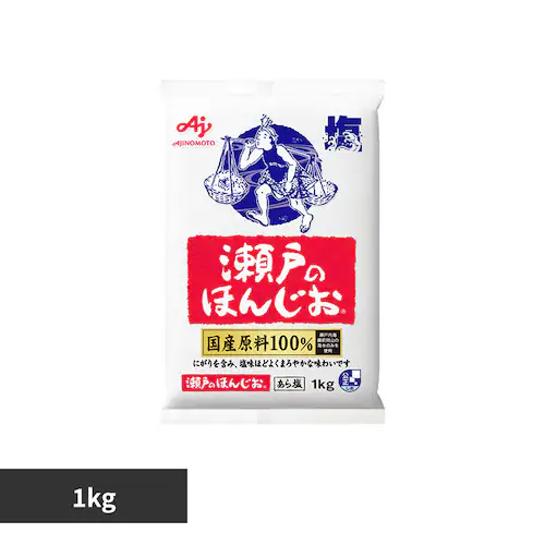 味の素 瀬戸ほんじお 1kg 国産原料100%_0