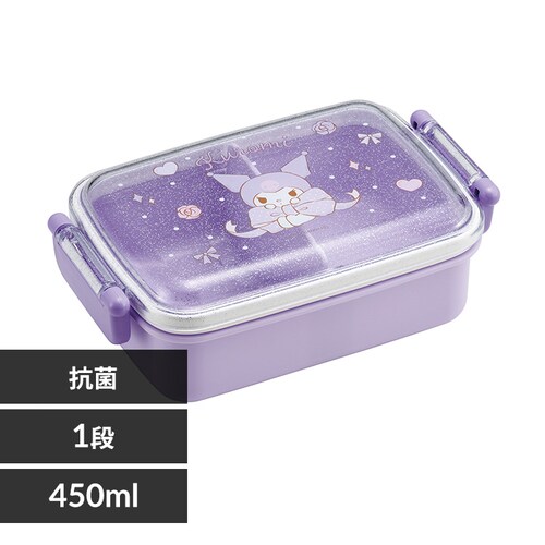 弁当箱 スケーター 抗菌ふわっとタイトランチボックス RBF3ANAG クロミビックリボン_0