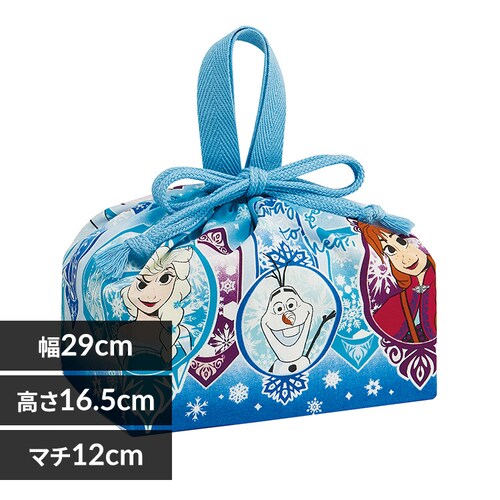 スケーター ランチ巾着 KB7 アナと雪の女王25【プラザセレクト】【代引き不可】_0
