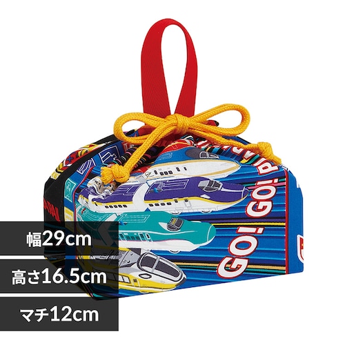 スケーター ランチ巾着 KB7 プラレール25【代引き不可】_0