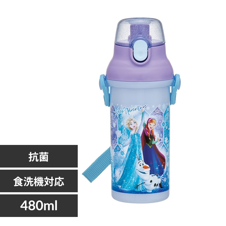 スケーター 抗菌直飲プラボトル PSB5SANAG アナと雪の女王25【プラザセレクト】