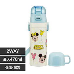 スケーター 超軽量2WAYステンレスボトル SKDC4 ミキフレ風船【プラザセレクト】