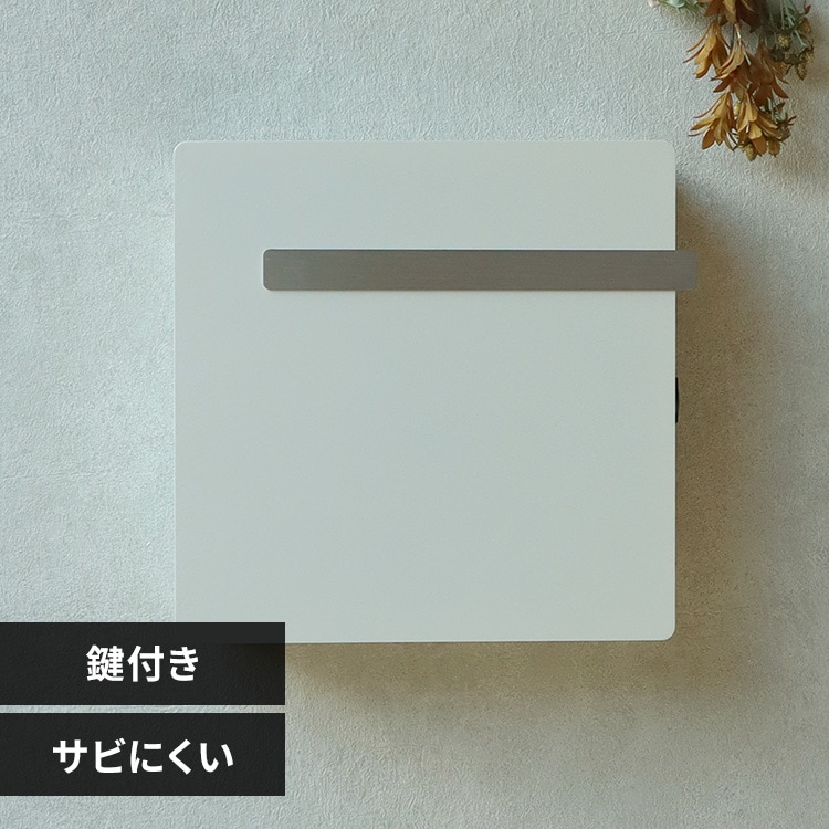☆カズトモ☆様 壁掛けポスト ポスト 【Casto（カスト）】 WM-109 グレージュ