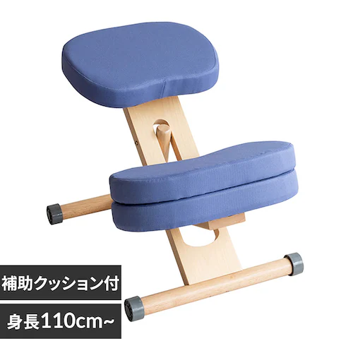 宮武製作所 クッション付きプロポーションチェアキッズ CH-N889CK ライトナチュラル脚バイオレット【時間指定不可】_0