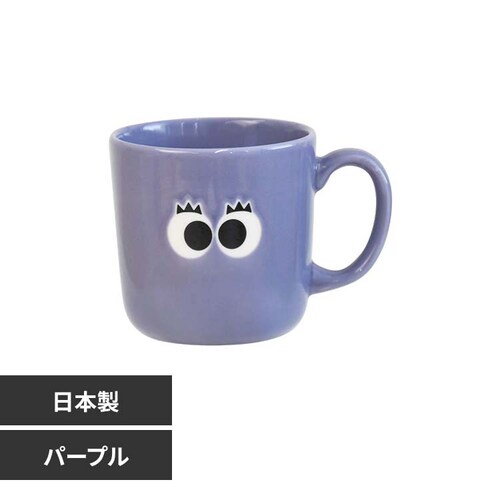 イロイロオメメ マグ 44214 パープル【プラザセレクト】_0