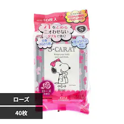 エスカラット 薬用デオドラントパウダーシート 40枚 ローズ 27737