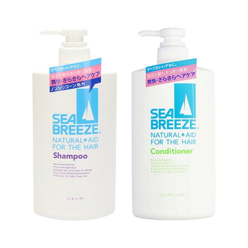 シーブリーズ シャンプー+コンディショナー 600mL 【プラザセレクト】_0