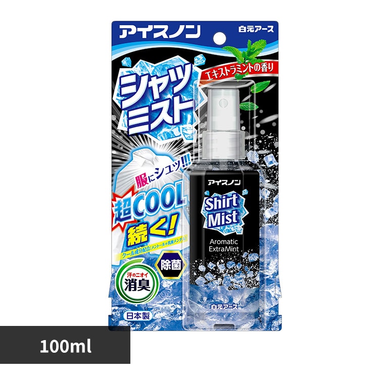 アイスノン シャツミストエキストラミントの香り 300ml 【プラザセレクト】