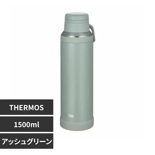 サーモス 真空断熱ケータイマグ 1.5L JOY-1500 ASG アッシュグリーン【プラザセレクト】_0