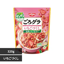 日清シスコ ごろグラ いちごづくし320g【プラザセレクト】
