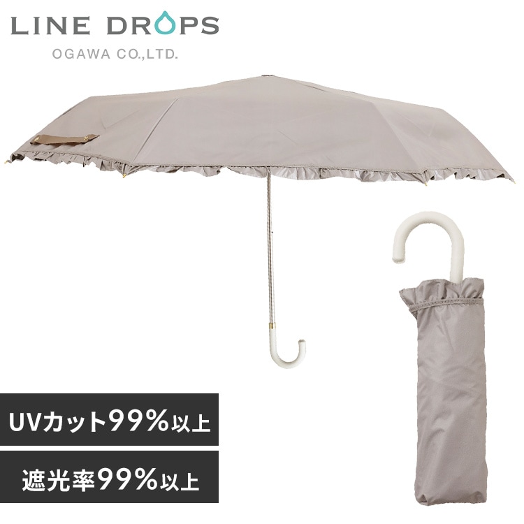 【まりお】日傘　晴雨兼用　折り畳み　パラソル　かさ工房　UV ワカオ Wpc.公式】日傘 遮光 お守りパラソル ミニ 完全遮光 遮熱 晴雨