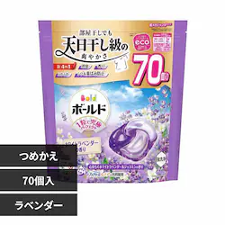 P&G ボールドジェルボール4D心安らぐホワイトラベンダー&ジャスミンの香り つめかえ超メガジャンボサイズ ホワイトラベンダー