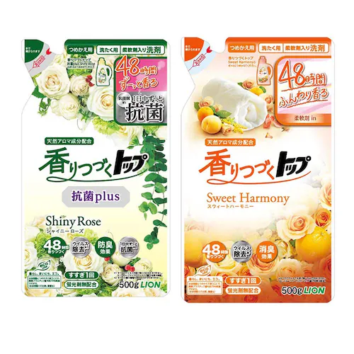 ≪イチオシ≫ライオン 【3個セット】香りつづくトップ 抗菌プラス シャイニーローズ つめかえ シャイニーローズ_0