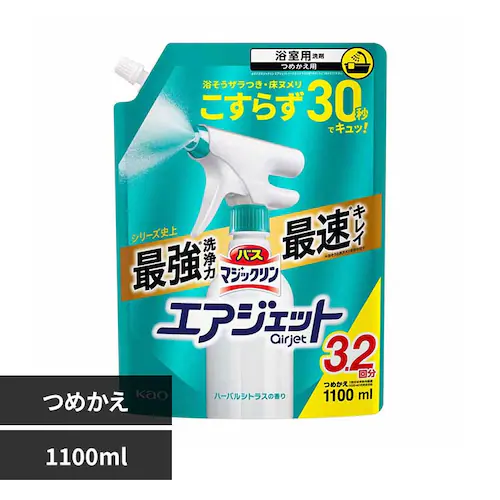 バスマジックリン エアジェット シトラス つめかえ用 1100ml 【プラザセレクト】_0