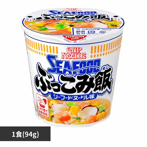 日清 カップヌードル シーフードヌードルぶっこみ飯 _0