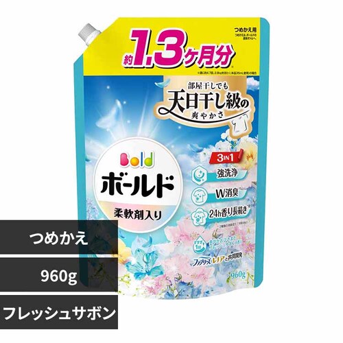 P&G �{�[���h�W�F�� �߂����p ���W�����{�T�C�Y 960g �t���b�V���T�{��_0