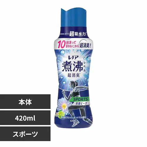P&G レノア煮沸レベル消臭抗菌ビーズ 本体 スポーツ【プラザセレクト】_0