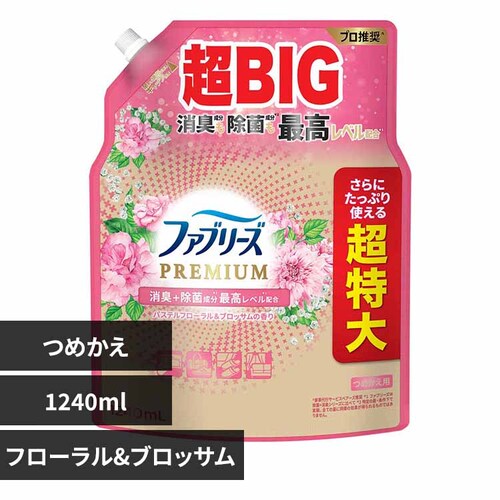 P&G �t�@�u���[�YW����+���L �v���~�A�� �߂����p 4�� 1240ml �t���[�������u���b�T���y�v���U�Z���N�g�z_0