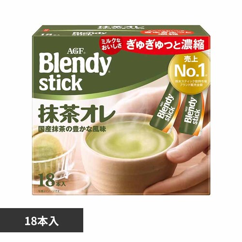 AGF 「ブレンディR」 スティック 抹茶オレ18本 _0