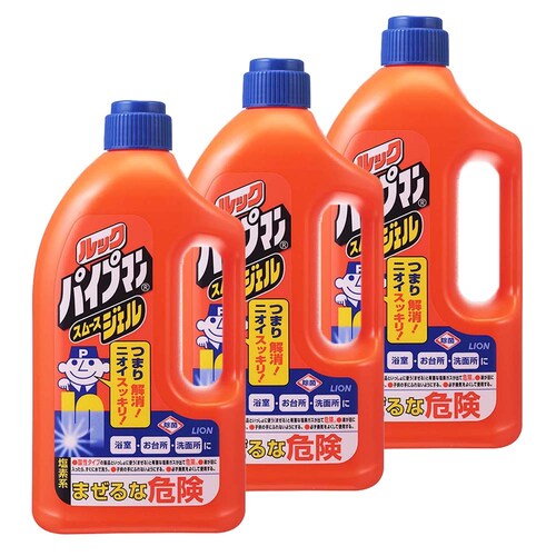 ライオン 【3個セット】ルック パイプマン スムースジェル 3個セット【プラザセレクト】_0