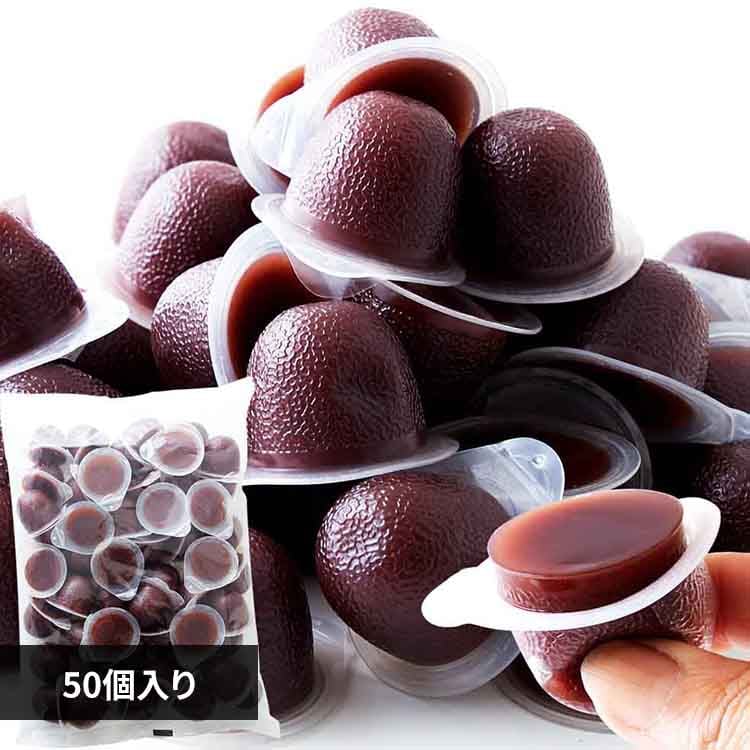 天然生活 【お徳用】ひとくちミニ水ようかん50個 SM00010715 【プラザセレクト】