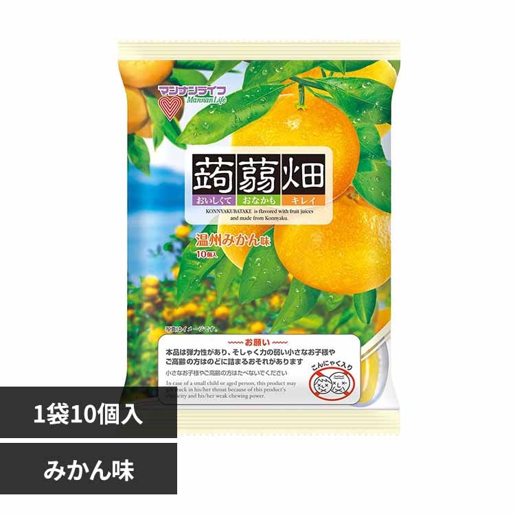 マンナンライフ 蒟蒻畑 25g×10個入 ぶどう味 7288819 │アイリス