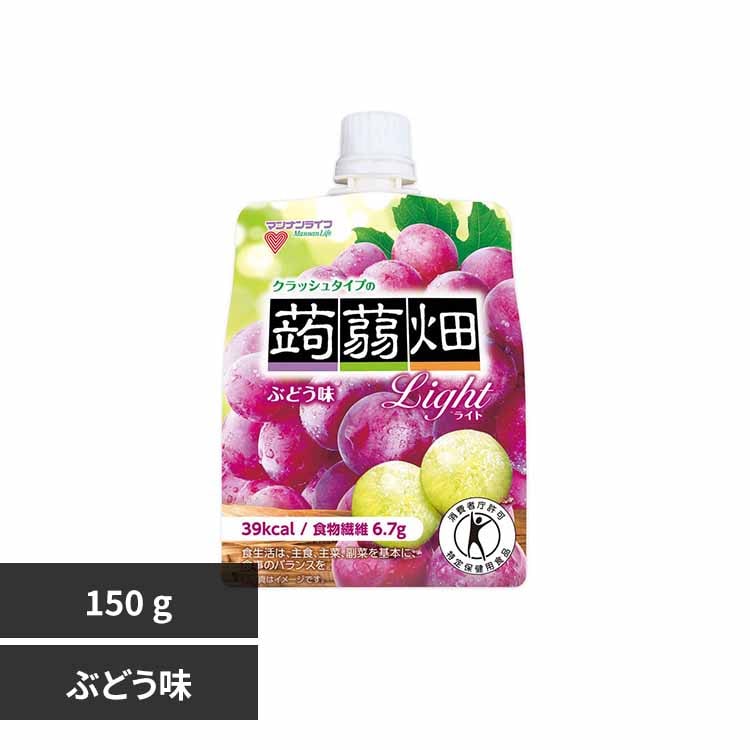マンナンライフ クラッシュタイプの蒟蒻畑 150g 【プラザセレクト】