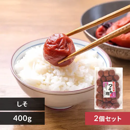 【2個】 Tokka 梅干し 400g しそ【時間指定不可】【プラザセレクト】【代引き不可】_0