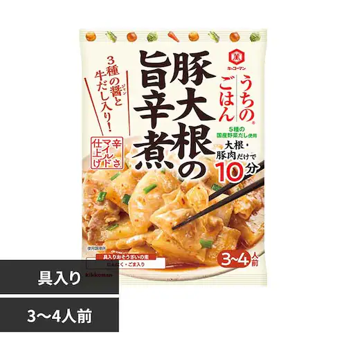 うちのごはん おそうざいの素 豚大根の旨辛煮【プラザセレクト】_0