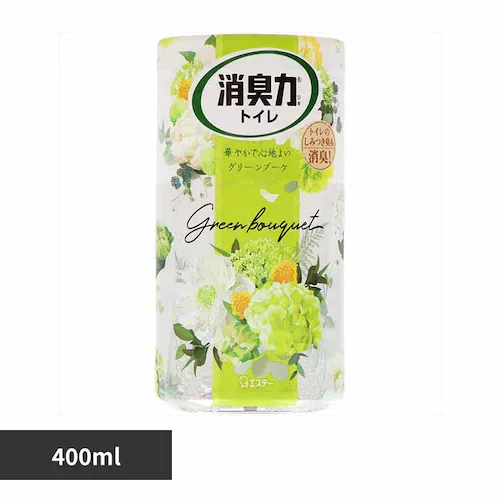 トイレの消臭力 消臭芳香剤 消臭剤 トイレ 置き型 グリーンブーケ 400mL 50457 【プラザセレクト】_0