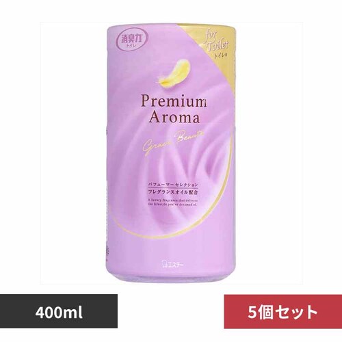 【5個セット】トイレの消臭力 Premium Aroma グレイスボーテ 52686 【プラザセレクト】_0