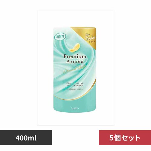 【5個セット】トイレの消臭力 プレミアムアロマ エターナルギフト 400ML 50168 【プラザセレクト】_0
