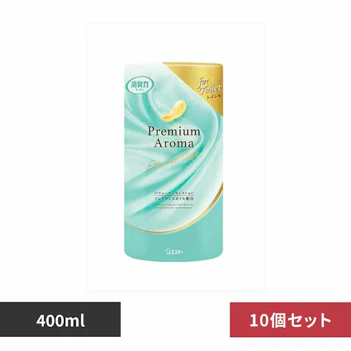 【10個セット】トイレの消臭力 プレミアムアロマ エターナルギフト 400ML 50168 【プラザセレクト】_0
