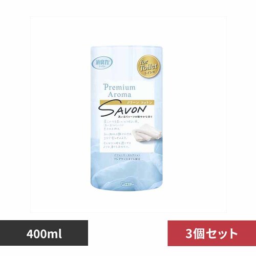 【3個セット】トイレの消臭力 Premium Aroma クリーンコットン 50811 【プラザセレクト】_0