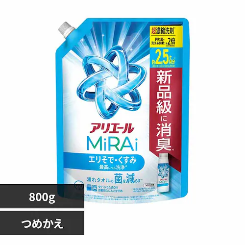 アリエールミライ つめかえ 超ジャンボサイズ 920g 【プラザセレクト】_0