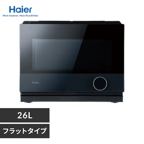Haier 26L オーブンレンジ 【Milaly】 ブラック JM-WFVH26A _0