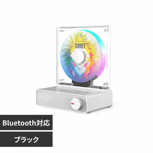 ダイニチ電子 縦型CDプレーヤー WVC-S001W ホワイト【プラザセレクト】_0