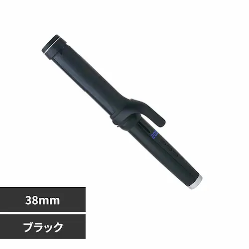ローネジャパン URU カールヘアアイロン38mm AG-0007-BK ブラック【プラザセレクト】_0