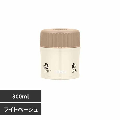 真空断熱 スープジャー ライトベージュ JBU-303DS LBE ライトベージュ【プラザセレクト】_0