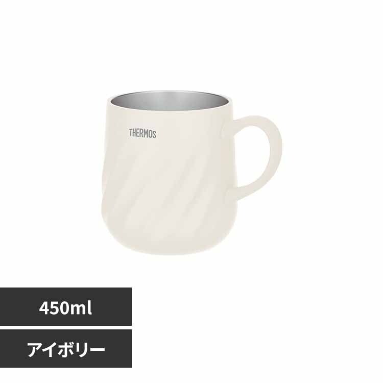 真空断熱 マグカップダークグレー JTD-350 DGY ダークグレー【プラザ