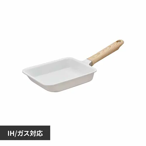 サーモス株式会社 セラプロテクトシリーズ玉子焼きフライパン KFOグレージュ グレージュ KFO-013E GG 【プラザセレクト】_0