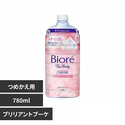 花王 Kao ビオレ ザボディ 泡タイプ つめかえ用 780ml ブリリアントブーケ_0