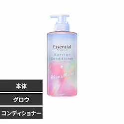 花王 Kao エッセンシャル プレミアム うるおいバリア ポンプ 450ml コンディショナー/グロウ【プラザセレクト】