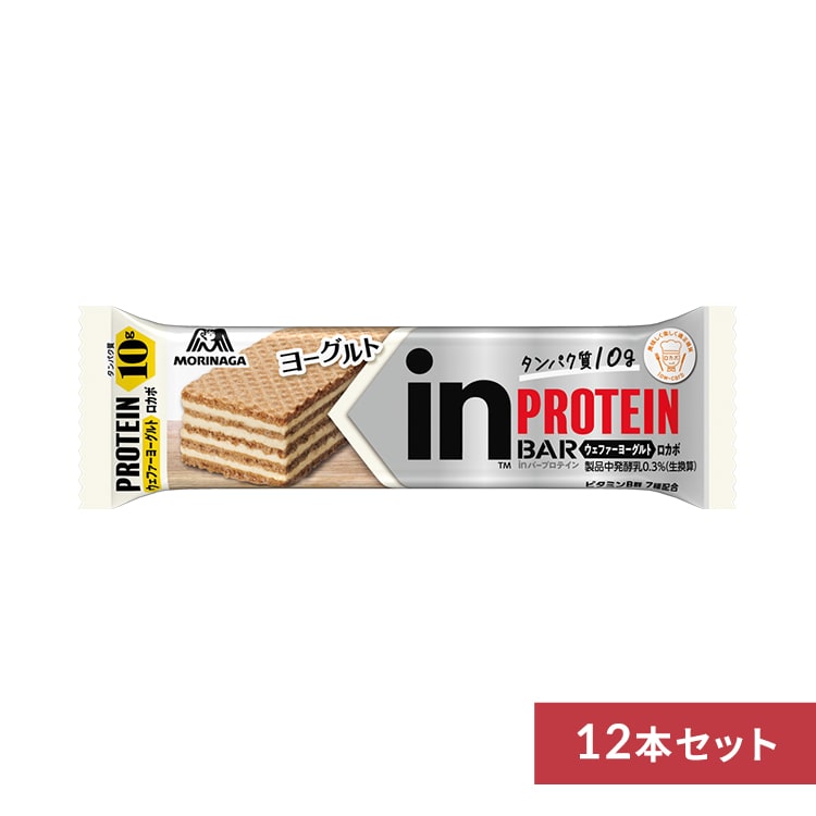 24個】 森永 inバープロテイン ベイクドビター 7170497 │アイリス