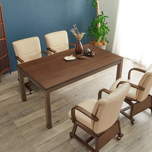 リビングコタツ シェルタK150H ブラウン【時間指定不可】【代引不可】【同梱不可】【プラザセレクト】_0