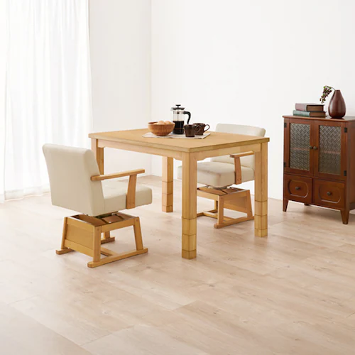 ダイニングコタツ KOT-7311NA-105 ナチュラル【時間指定不可】【代引不可】【同梱不可】【プラザセレクト】_0