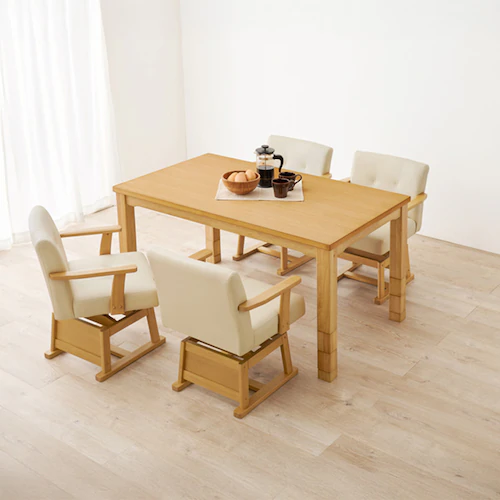 ダイニングコタツ KOT-7311NA-135 ナチュラル【時間指定不可】【代引不可】【同梱不可】【プラザセレクト】_0