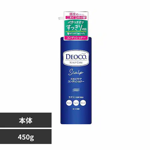 ロート製薬 デオコ スカルプケアコンディショナー ポンプ 本体 450g 【プラザセレクト】_0