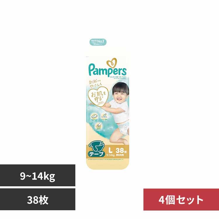 P&GWp ySZbgzpp[X ͂߂Ă̔ւ̂΂ / X[p[W{ L38(9-14kg)~4 yvUZNgz