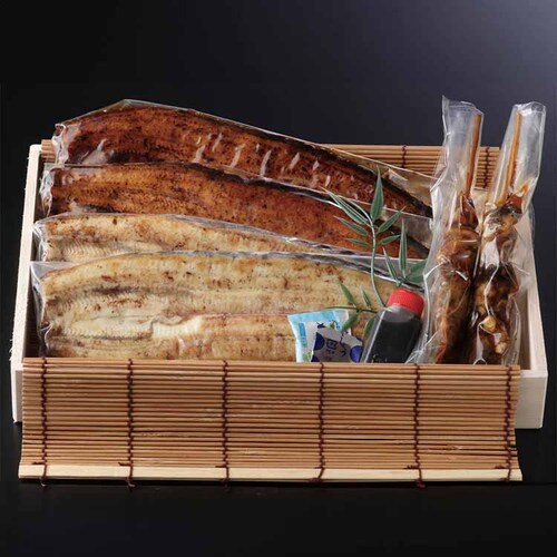 【冷凍】魚魚一 浜名湖産うなぎの詰め合わせ(竹) 【時間指定不可】【代引不可】【同梱不可】_0